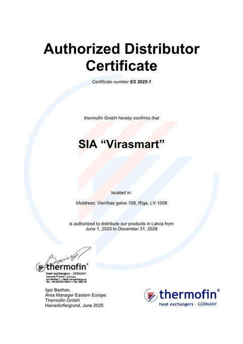 Thermofin — Virasmart SIA